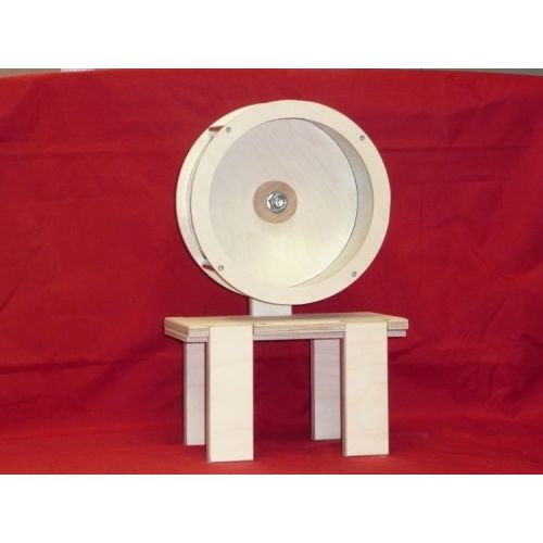 Kolotoč 21,5 cm s platformou, dřevo + hliník