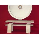 Kolotoč 27,5 cm s platformou, dřevo + hliník