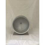 Kolotoč hliníkový 36 cm, širší šlapací plocha 15.6 cm, na dno