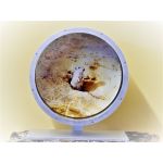 Kolotoč hliníkový 36 cm, na dno, dekor. ochrana