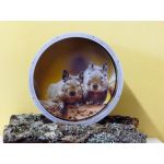 Kolotoč hliníkový 40 cm, na stěnu, dekor. ochrana